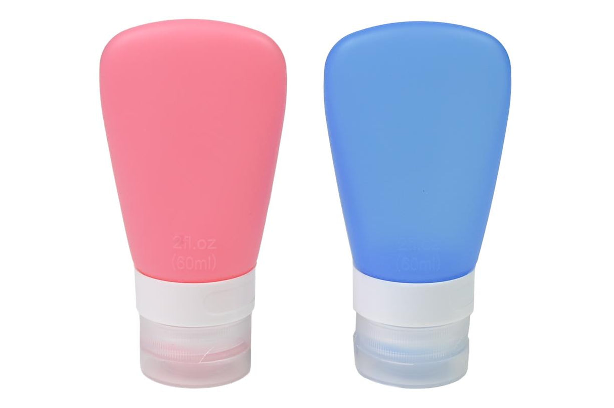 Travel bottle silicone 2 pcs