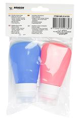 Travel bottle silicone 2 pcs