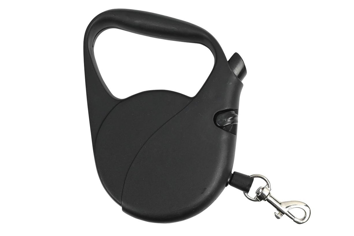 Dog lead retractable 3 m black