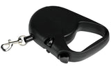 Dog lead retractable 3 m black
