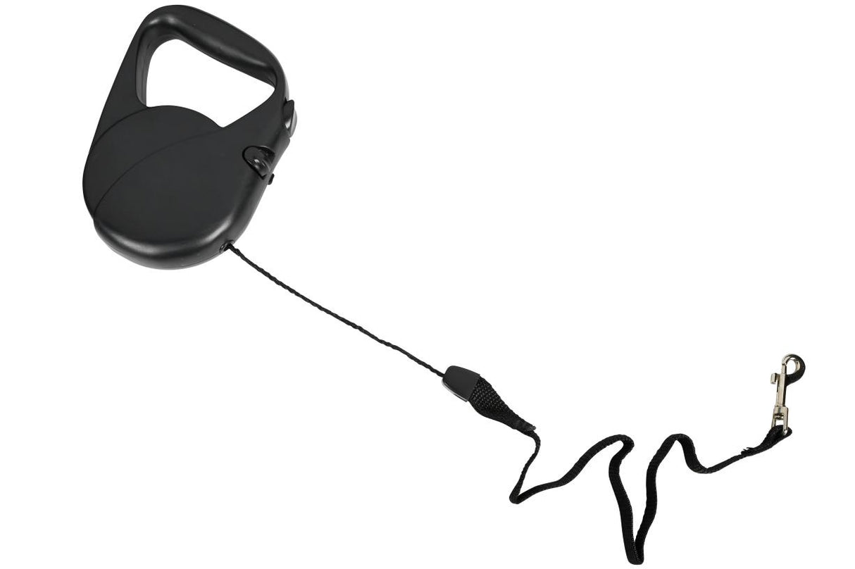 Laisse chien 5 m noir