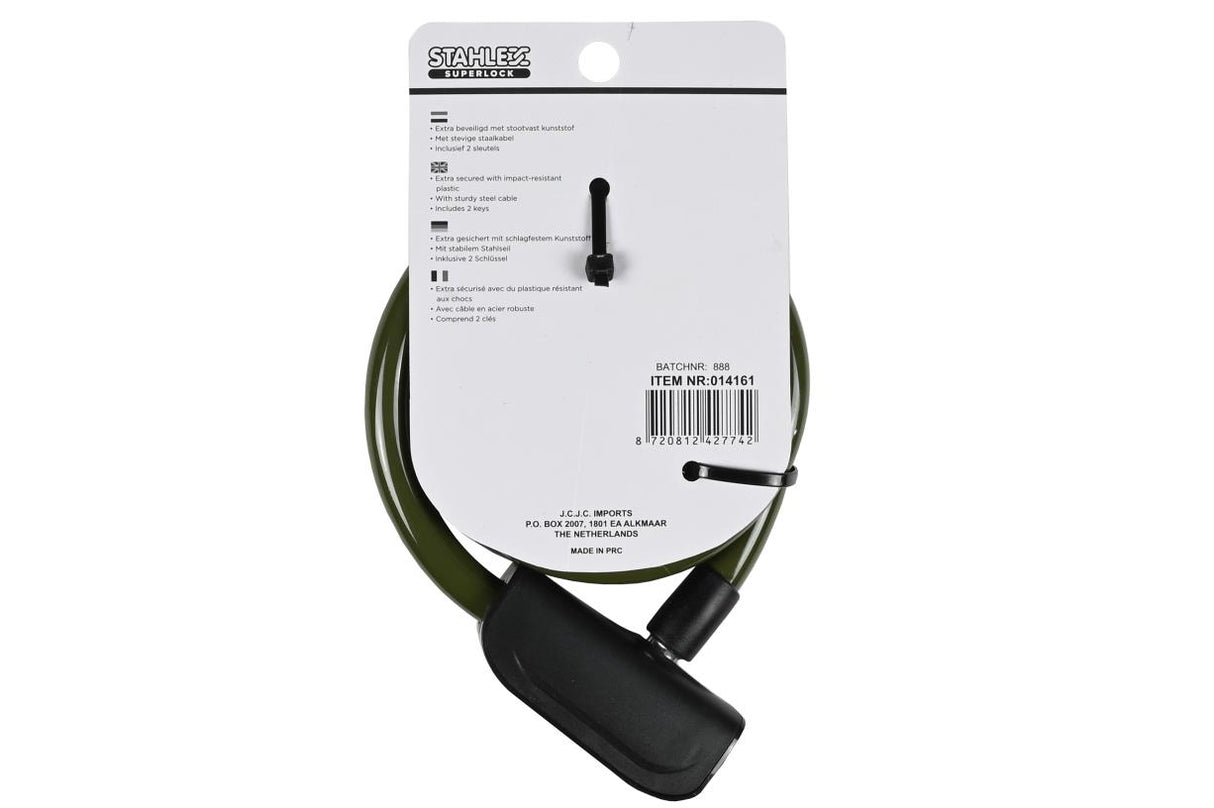 Cable lock 380 12 x 1200 mm mix