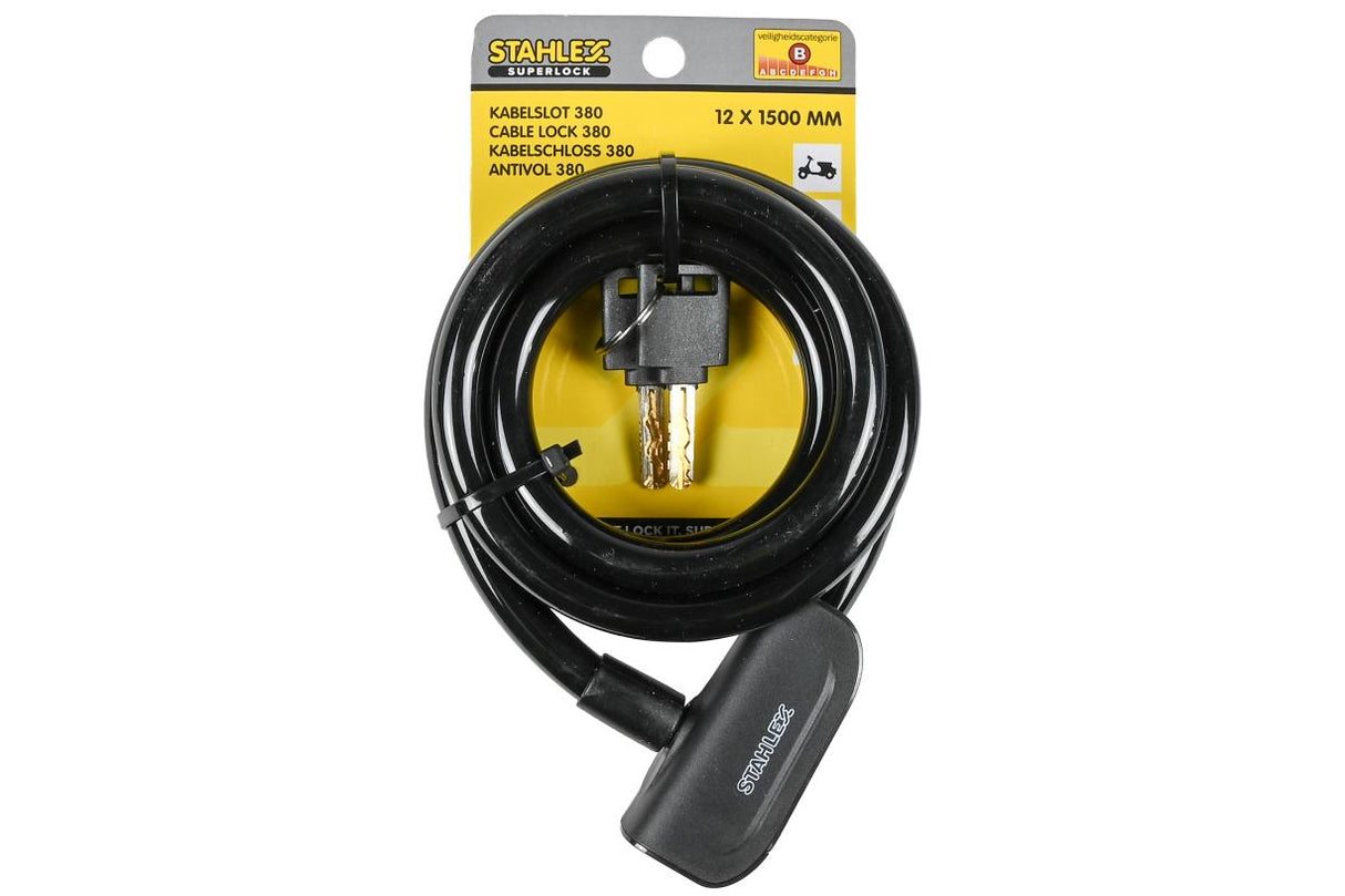 Cable lock 380 12 x 1500 mm