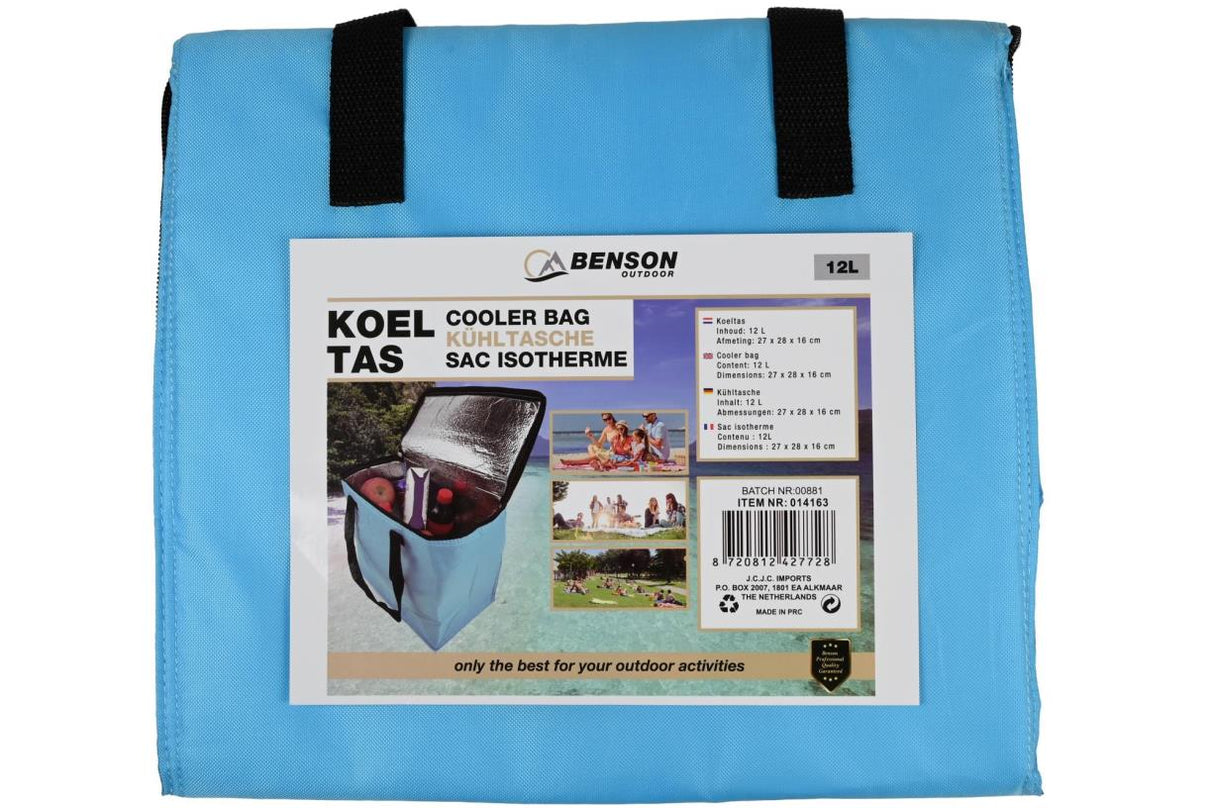 Cooler bag 12 ltr blue