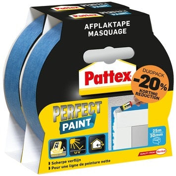 Pattex Abklebeband perfekte Farbe 30 mm x 25 m 2-tlg
