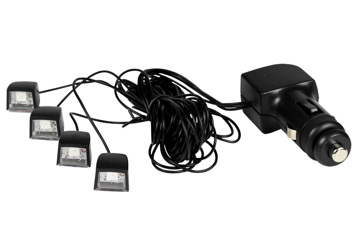 Éclairage intérieur voiture 16 coleur 12V