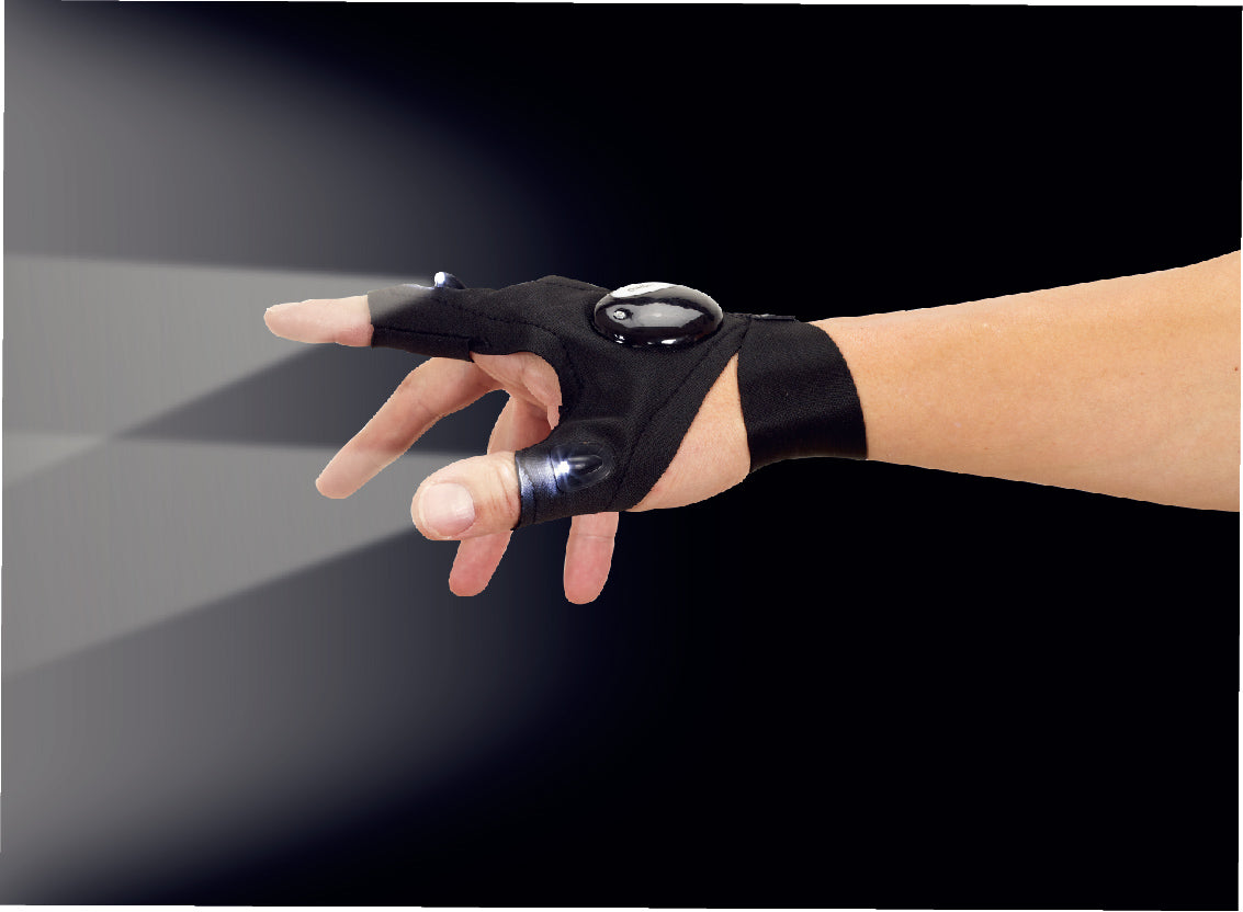LED torch glove