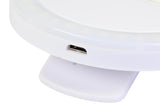 LED selfie ring light clip for telephone