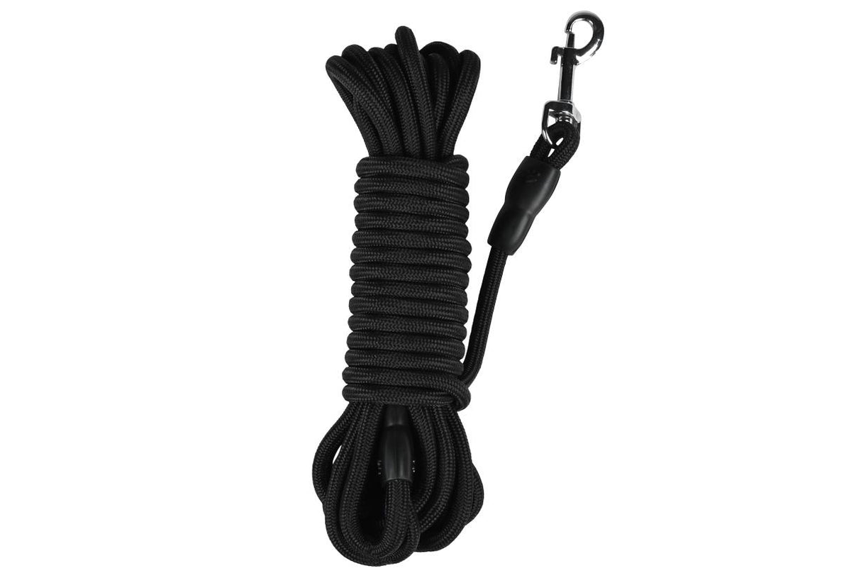 Tracking leash dog 5 m black