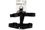 Dog harness size M black