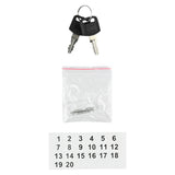 Key box 20 hooks black