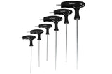 Hex key set t-handle 6 pcs