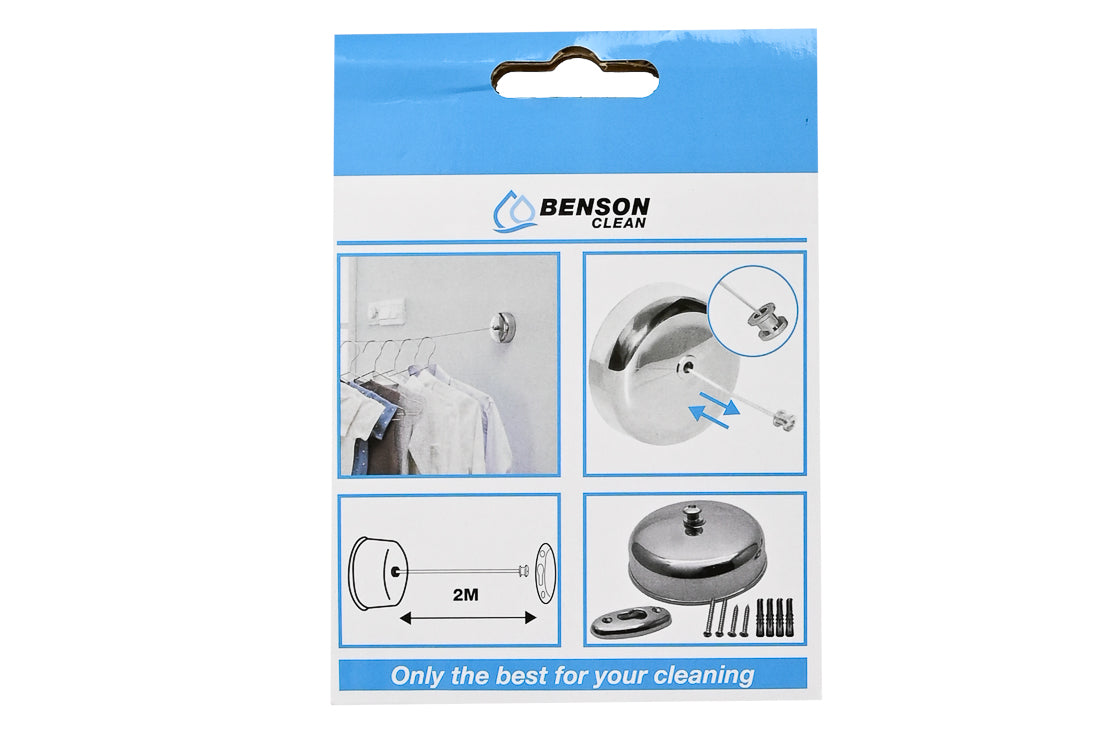 Clothesline 2 m extensible