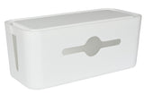 Kabelmanagementbox 31 x 13.5 x 13 cm wit