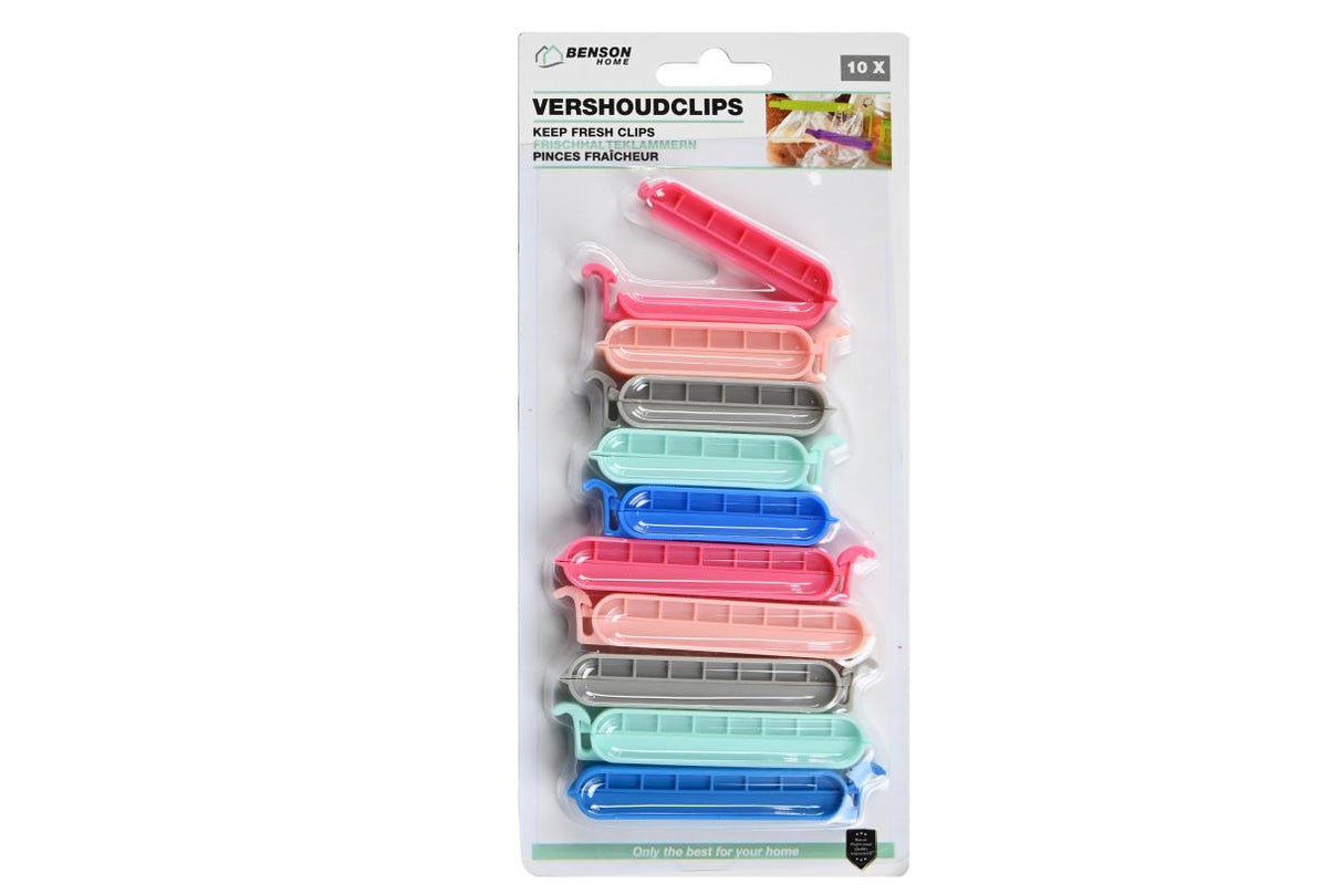 Clips pour aliments frais 10 pcs