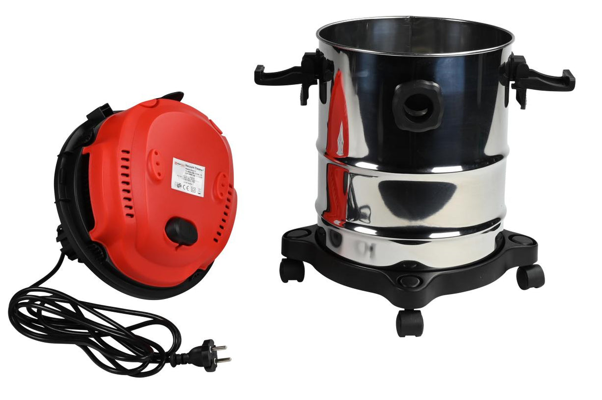 Stofzuiger droog/nat 1200W 15 ltr 8 dlg