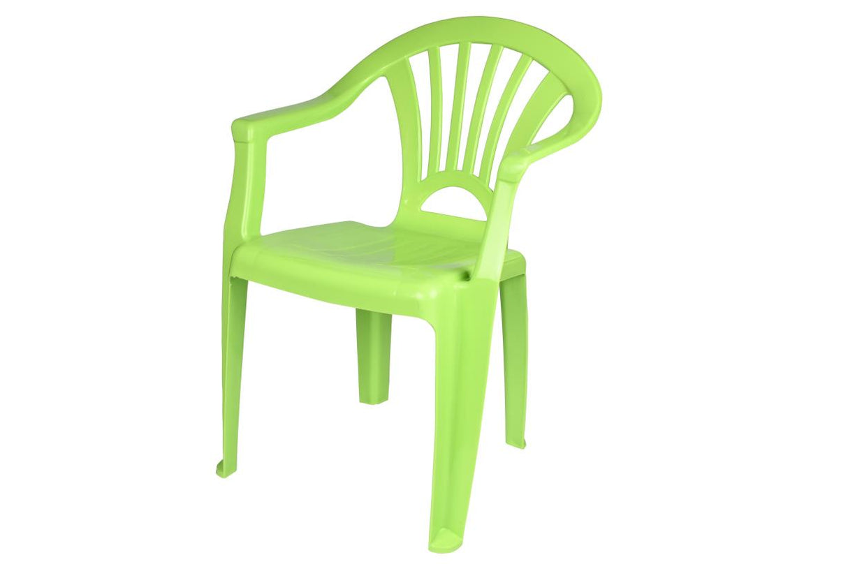 Chaise dénfant vert