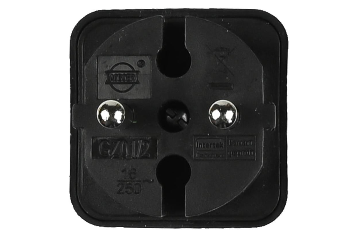 Plug double black