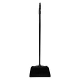 Brush and dustpan on handle action black