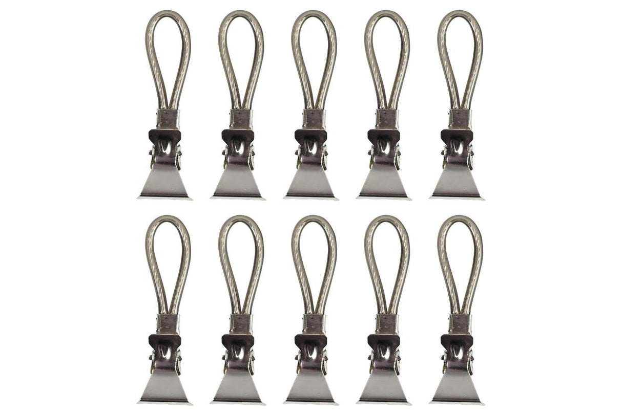 Handdoekknijpers zwart 10 dlg