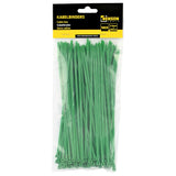 Serre cables 3,6 x 200 mm / 100 pcs vert