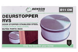 Door stopper ø11 cm stainless steel