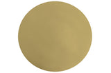 Coasters gold stainless steel 8,5 cm 6 pcs + holder