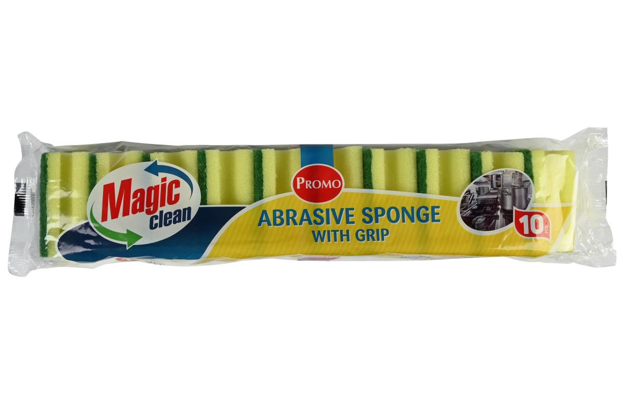 Éponge à récurer avec poignée petite promo 10 pcs