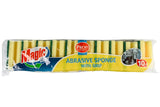 Scourer with grip small promo 10 pcs