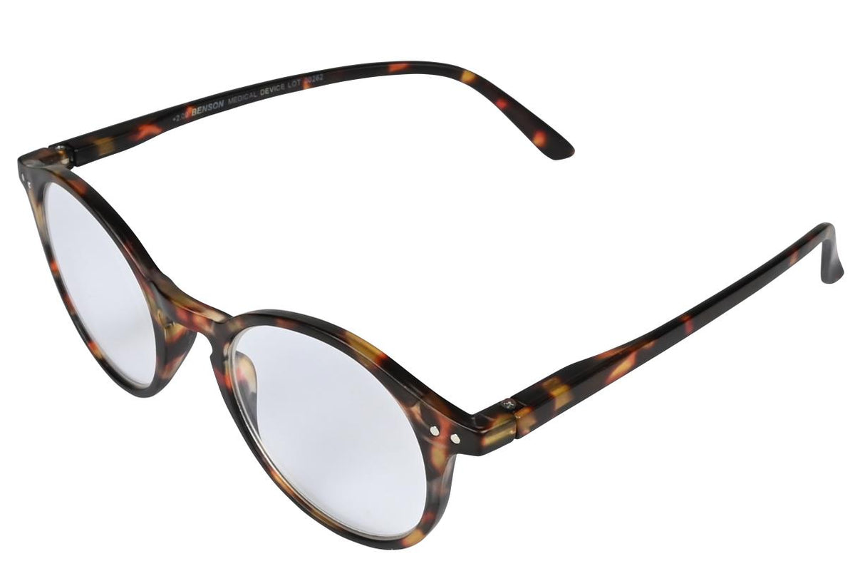 Lesebrille New York demi braun +2.00 display