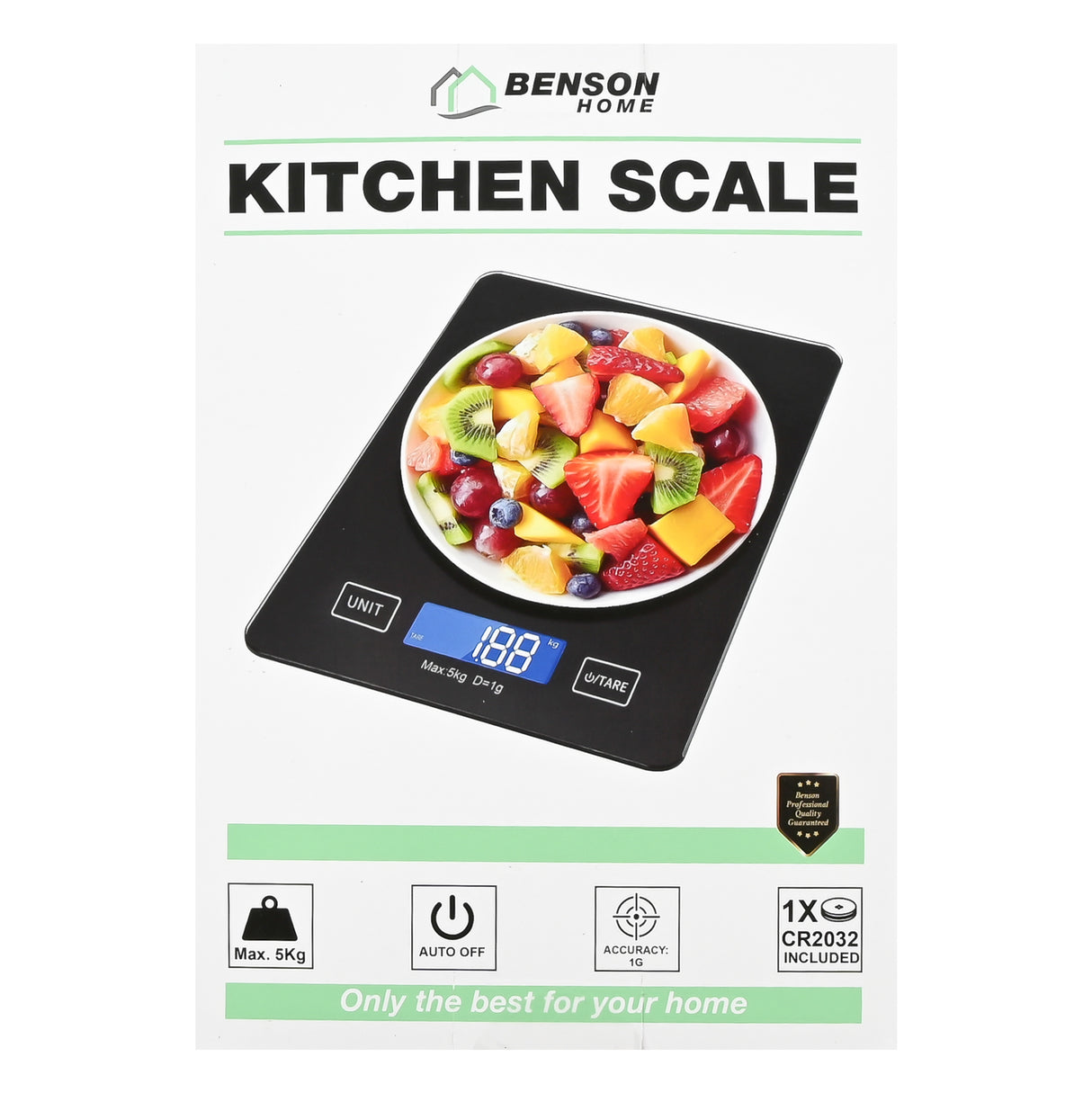 Keukenweegschaal digitaal 5 kg