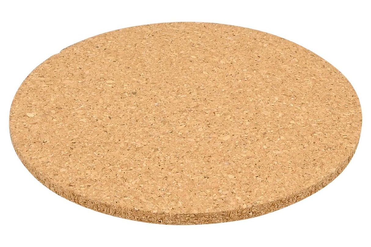 Onderzetters kurk 10 cm 6 dlg