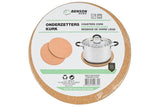Coasters cork 20 cm 2 pcs