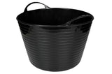 Mand flexibel 12 ltr zwart
