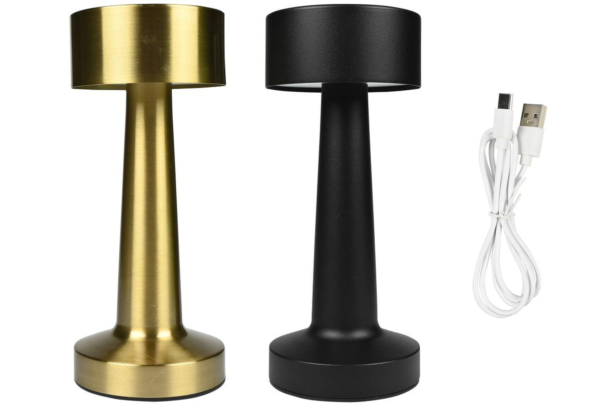 LED Table lamp dimmable rechargeable touch mix