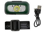 Lampe frontale avec capteur + rechargeable