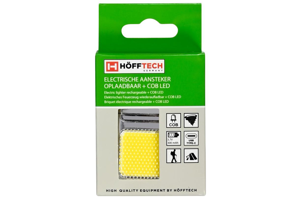 Briquet électrique rechargeable + COB LED