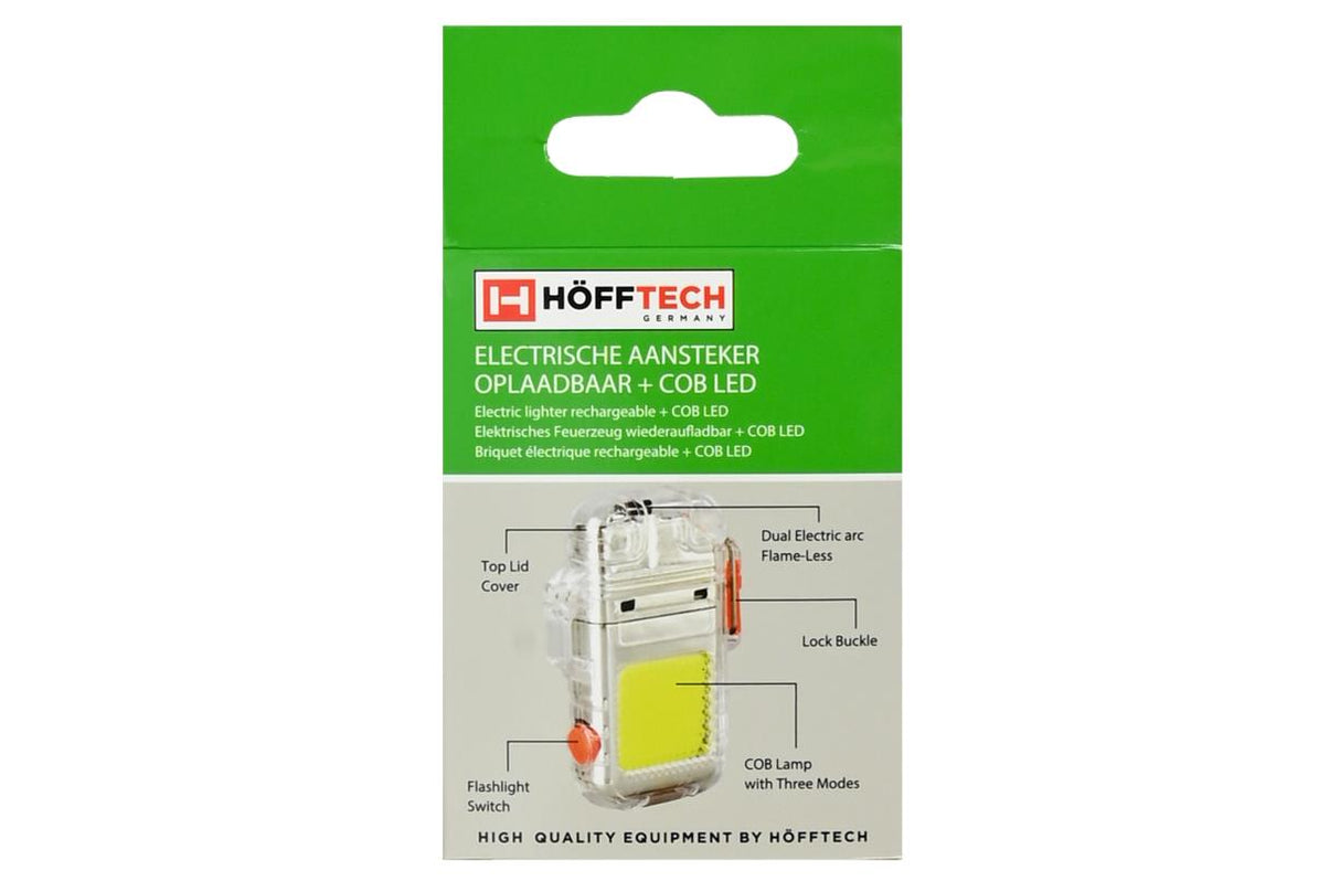 Briquet électrique rechargeable + COB LED