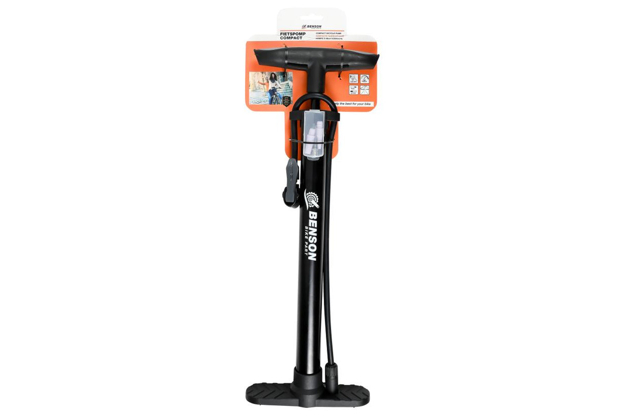 Pompe à vélo compacte