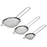 Tamis en acier inoxydable 3 pièces petit