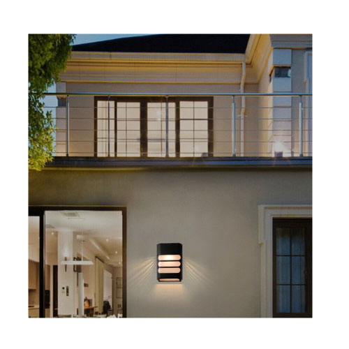 Wall lamp solar retangle