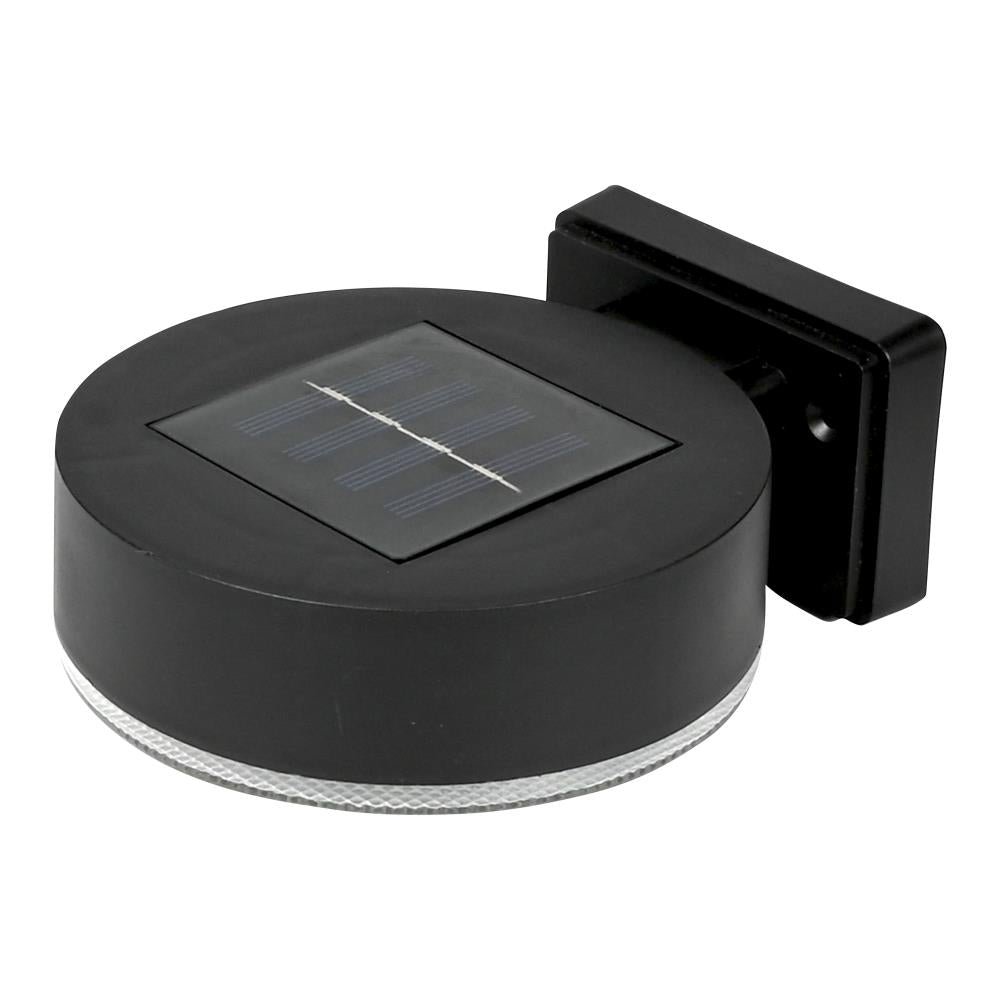 Lampe murale solaire ronde
