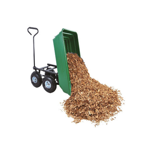 Tuinkar kiepfunctie 52 ltr