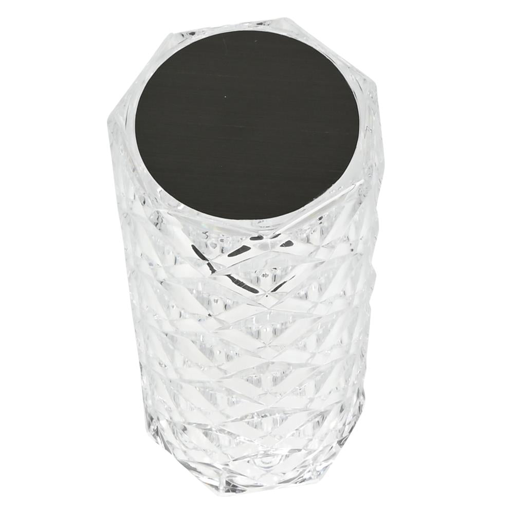 Lampe de table LED cristal rechargeable + télécommande