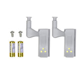 LED cabinet hinge lighting automatically 2 pcs