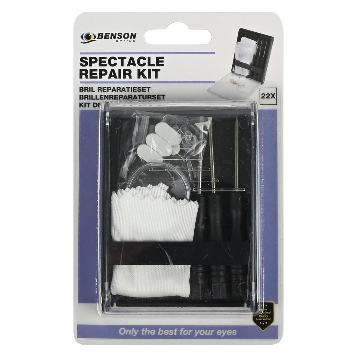 Spectacle repair kit 22 pcs