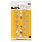 Button cell battery 1,5V LR44 12 pcs