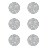 Batterij knoopcel 3V CR2032 lithium 6 dlg