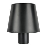 Lampe bouteille noir