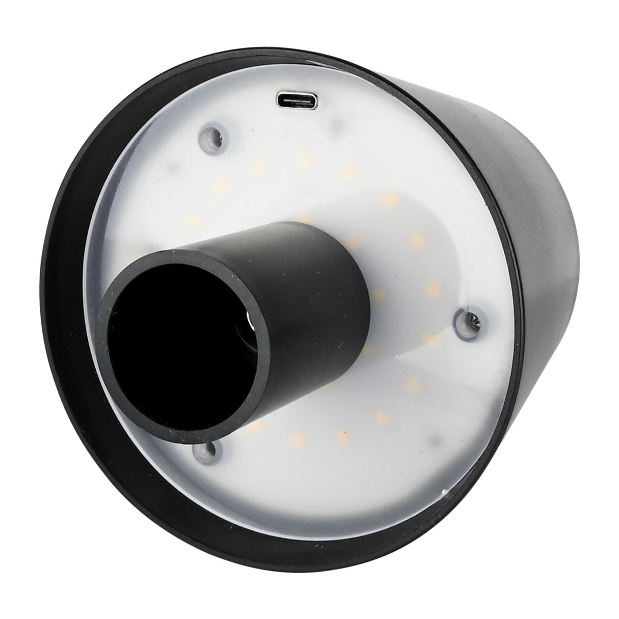 Lampe bouteille noir
